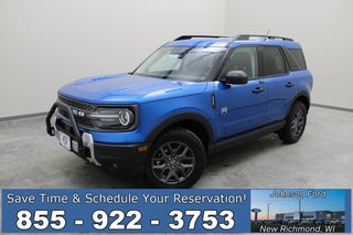 2025 Ford Bronco Sport with Velocity Blue Metallic Exterior