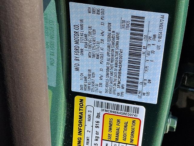 2025 Ford Bronco - $26,280