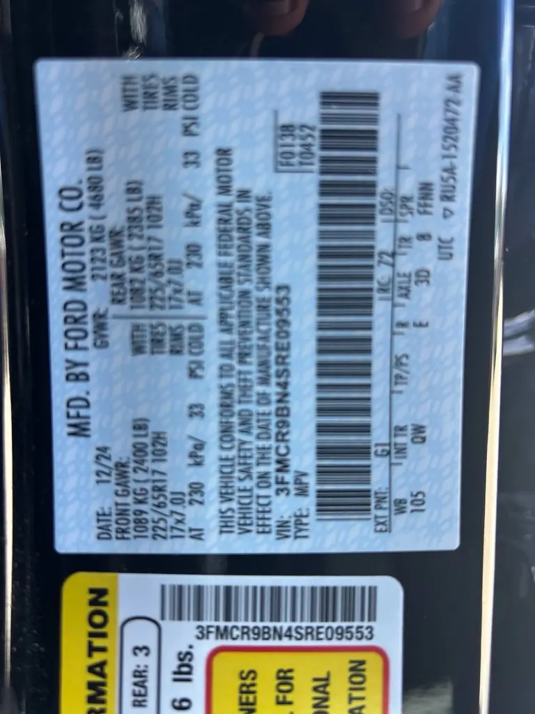 2025 Ford Bronco - $22,492