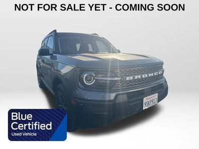 2025 Ford Bronco Sport AWD Big Bend 4DR SUV