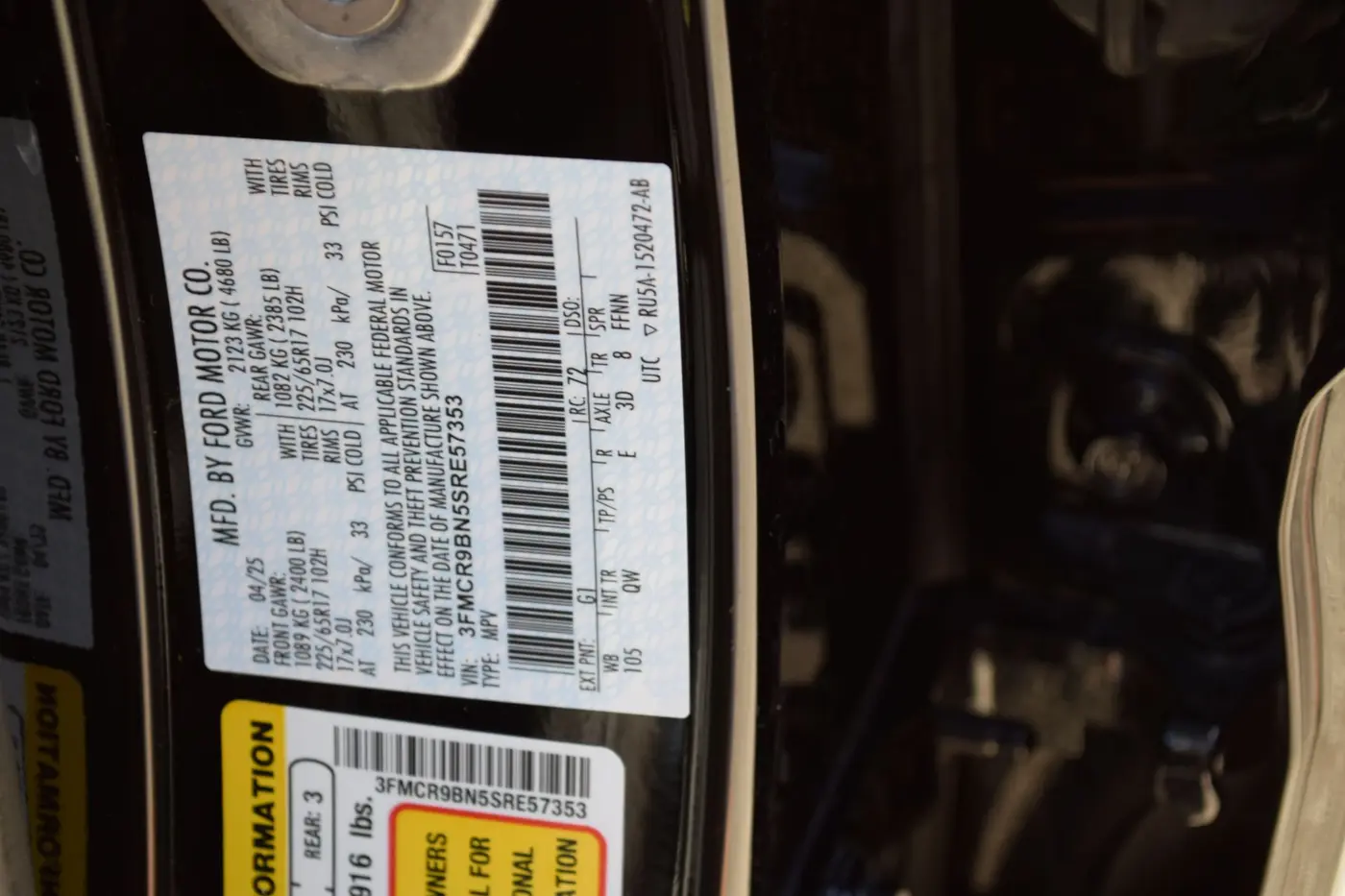 2025 Ford Bronco - $23,925