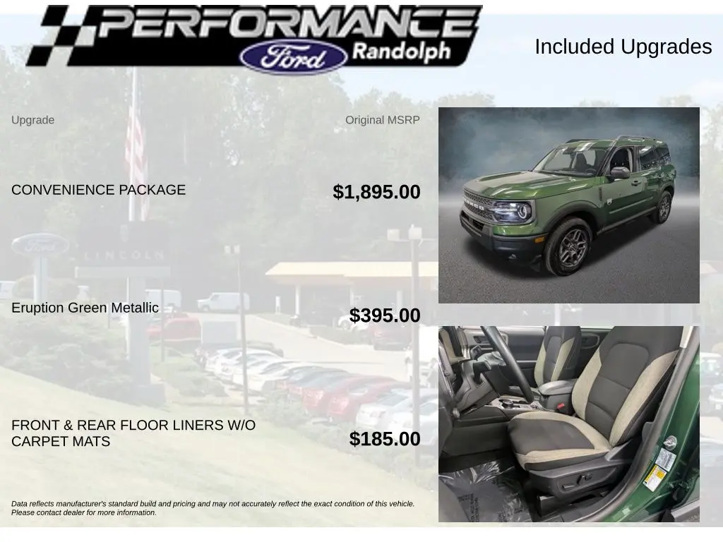 2025 Ford Bronco - $29,672
