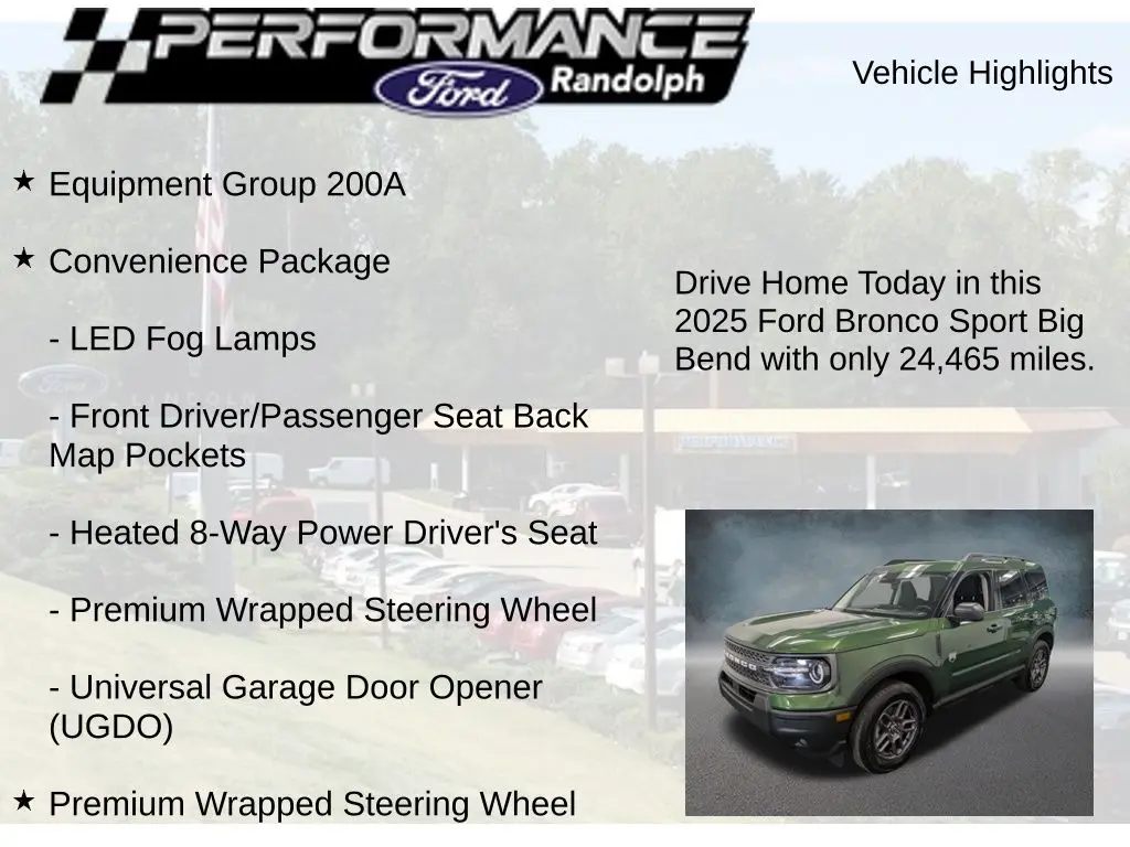 2025 Ford Bronco - $29,672