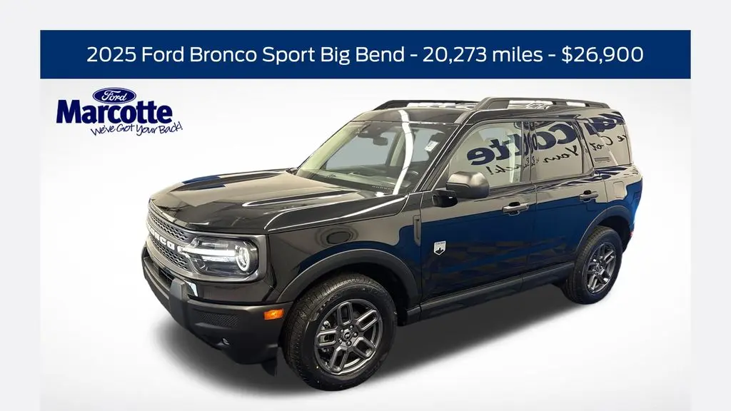 Preowned 2025 Ford Bronco Sport Big Bend for Sale