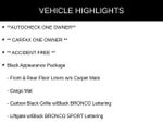 2025 Bronco Sport Thumbnail 4