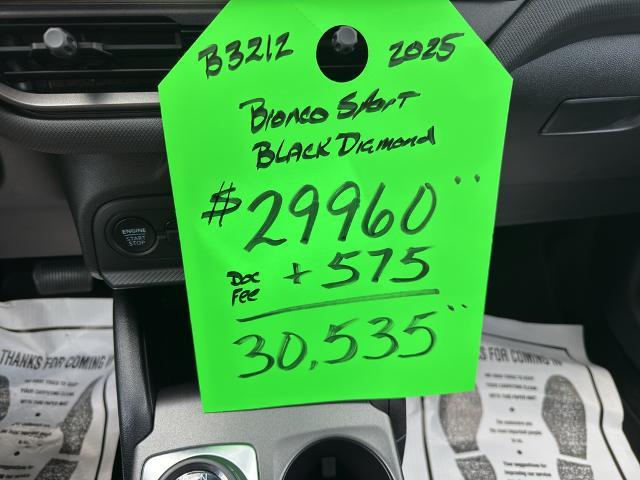 2025 Ford Bronco - $28,847