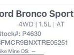 2026 Bronco Sport Thumbnail 25