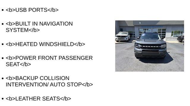 2024 Ford Bronco Sport Outer Banks