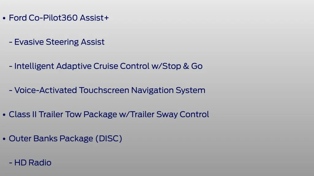 2021 Ford Bronco Sport Outer Banks