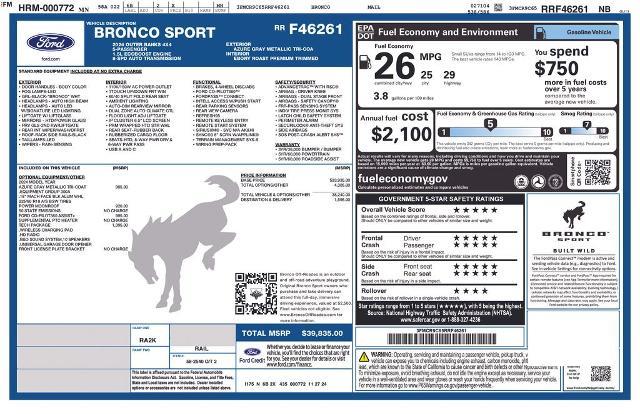 2024 Ford Bronco - $30,995