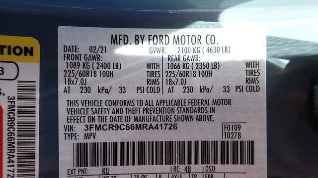 2021 Ford Bronco Sport Outer Banks