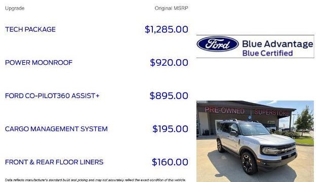 2023 Ford Bronco Sport Outer Banks