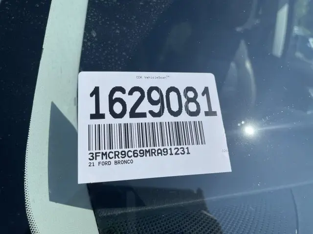 2021 Ford Bronco - $25,000