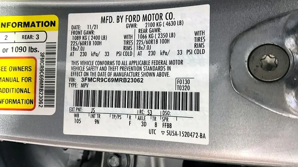 2021 Ford Bronco Sport Outer Banks