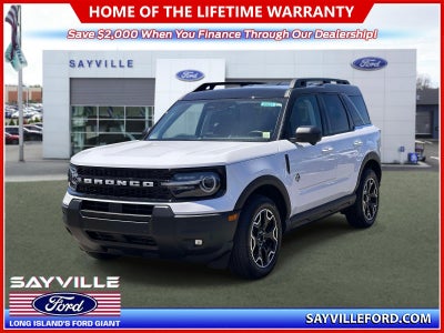 Photo of a 2025 Ford Bronco Sport AWD Outer Banks 4DR SUV for sale