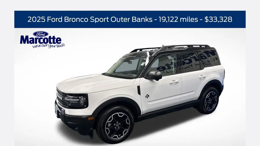 Preowned 2025 Ford Bronco Sport Outer Banks for Sale