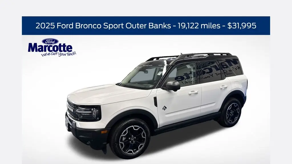 Preowned 2025 Ford Bronco Sport Outer Banks for Sale