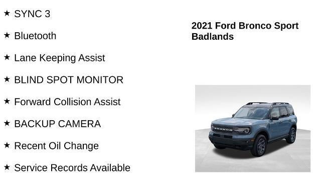 2021 Ford Bronco Sport Badlands