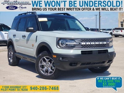 2022 Ford Bronco Sport AWD Badlands 4DR SUV