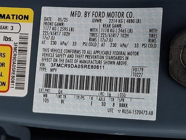 2025 Ford Bronco - $32,997