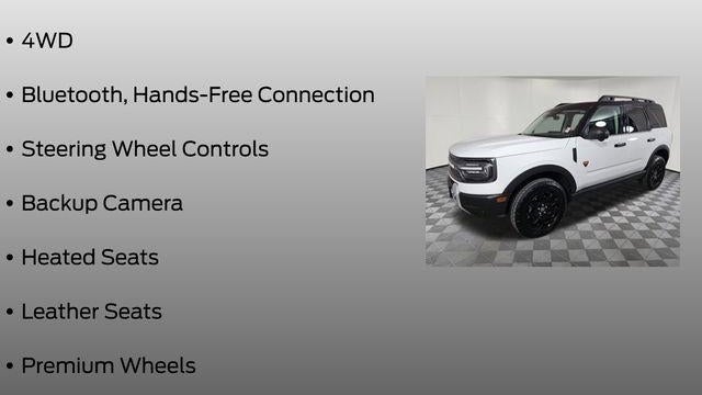 2025 Ford Bronco Sport Badlands