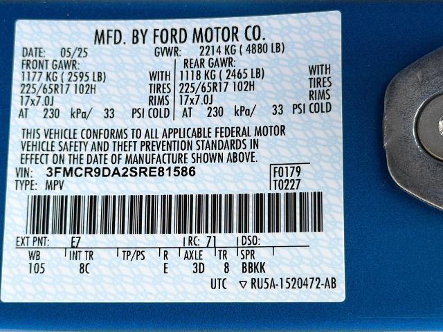 2025 Ford Bronco - $32,276