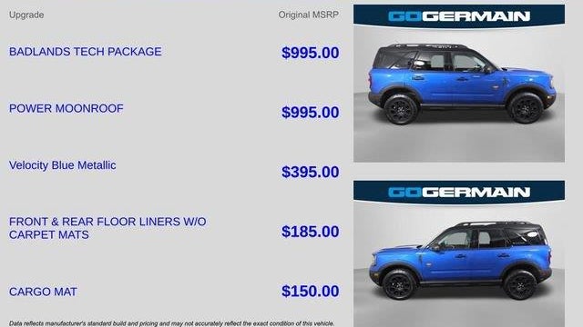 2025 Ford Bronco Sport Badlands