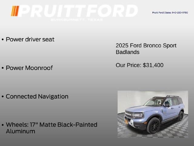 2025 Ford Bronco - $31,400