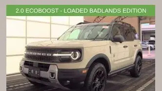 Preowned 2025 Ford Bronco Sport Badlands for Sale