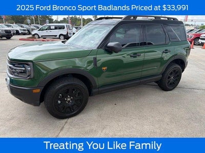 Photo of a 2025 Ford Bronco Sport AWD Badlands 4DR SUV for sale