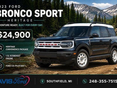 2023 Ford Bronco Sport AWD Heritage 4DR SUV