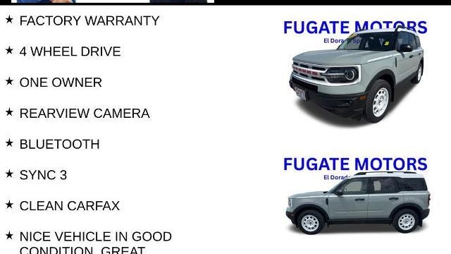2024 Ford Bronco Sport Heritage