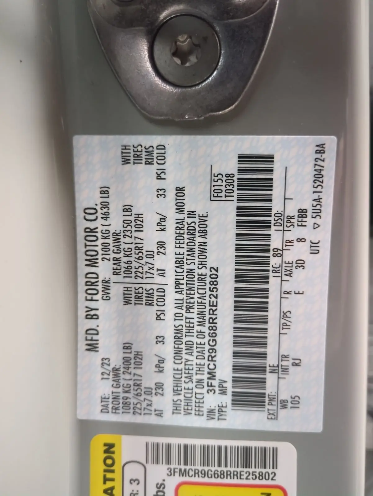 2024 Ford Bronco - $28,590