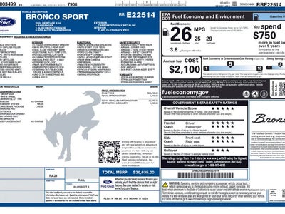 2024 Ford Bronco Sport AWD Heritage 4DR SUV