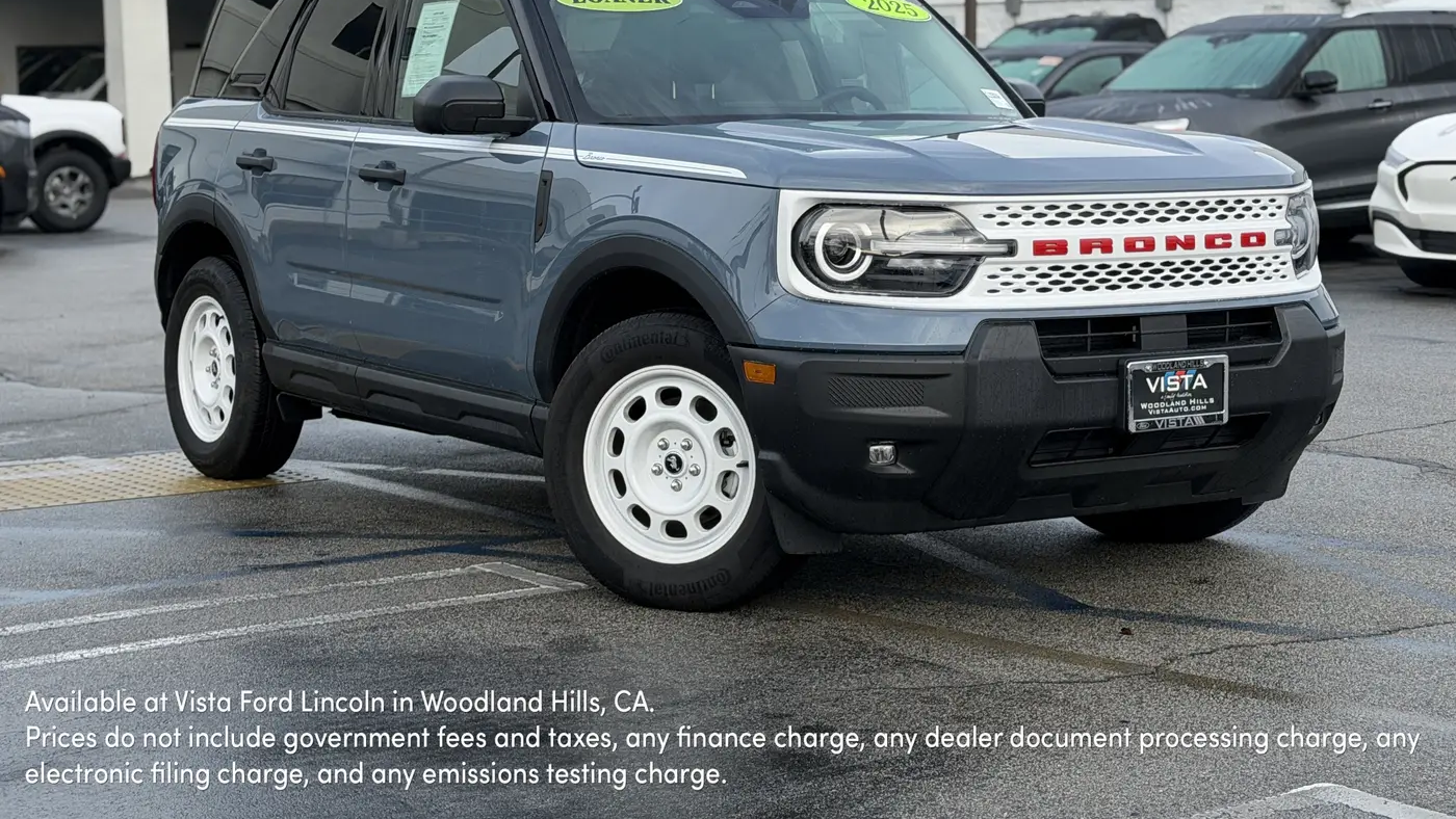 Preowned 2025 Ford Bronco Sport Heritage for Sale