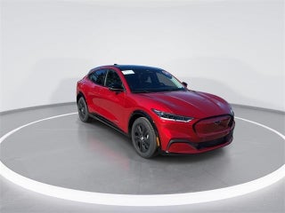 2021 Ford Mustang Mach-E with Red Metallic Exterior