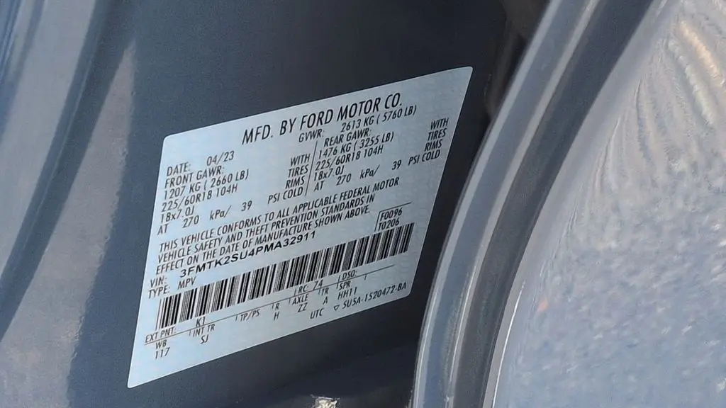 2023 Ford Mustang Mach-E California Route 1