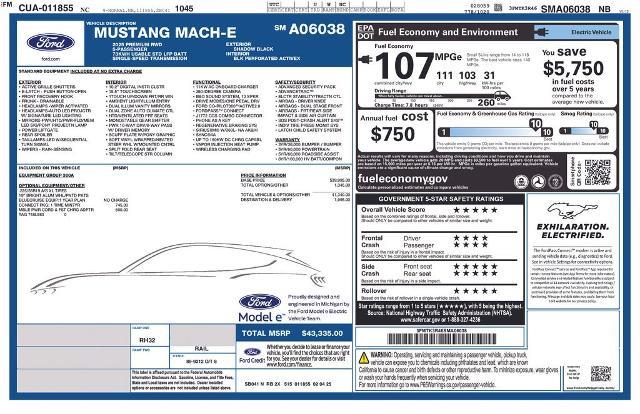 2025 Ford Mustang Mach-E Premium — photo 1 of 21