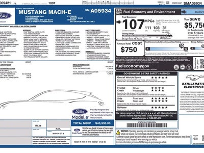 2025 Ford Mustang MACH-E Premium 4DR SUV