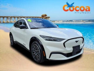 2024 Ford Mustang Mach-E with Star White Metallic Tri-Coat Exterior