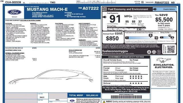 2024 Ford Mustang Mach-E Premium