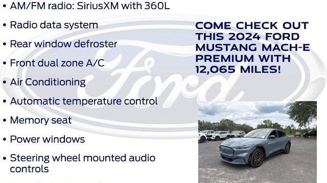 2024 Ford Mustang Mach-E Premium