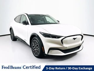 2024 Ford Mustang Mach-E with Star White Metallic Tri-Coat Exterior