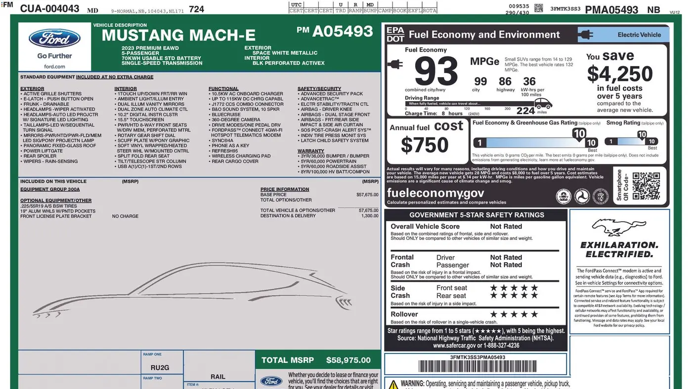 2023 Ford Mustang Mach-E Premium