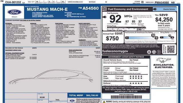 2023 Ford Mustang Mach-E Premium