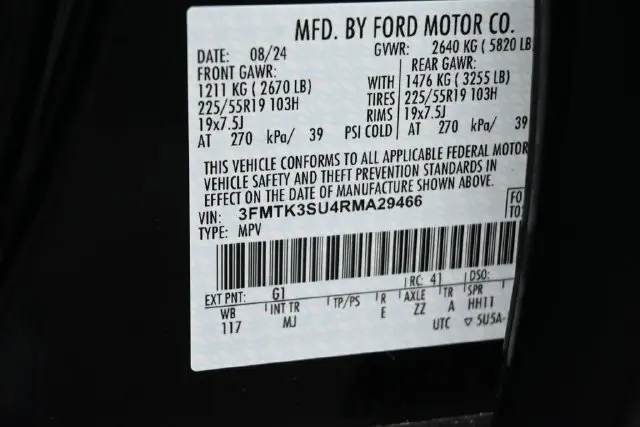 2024 Ford Mustang - $34,595