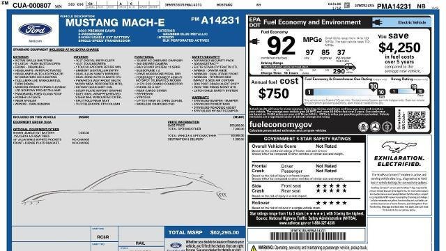 2023 Ford Mustang Mach-E Premium