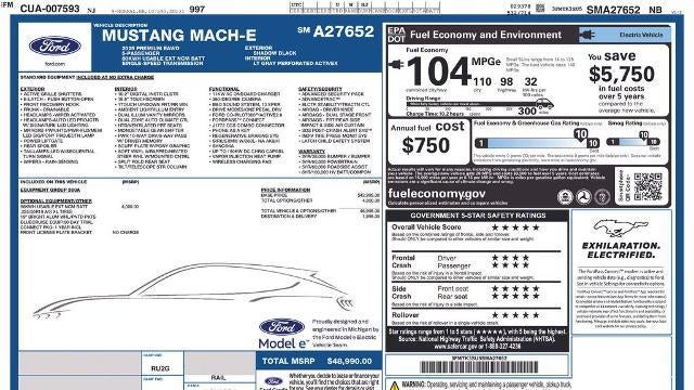 2025 Ford Mustang Mach-E Premium