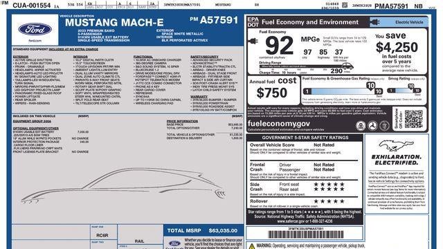 2023 Ford Mustang Mach-E Premium