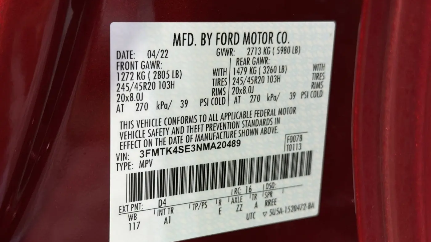 2022 Ford Mustang Mach-E GT